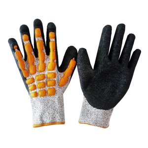 HPPE la perforación de grado 5 resistente al impacto Plock de goma de seguridad guantes de trabajo - Product Image 3