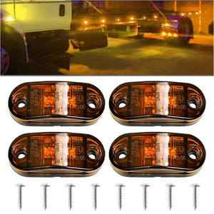 Accesorios para Camiones, Luz Lateral LED de Alta Luminosidad para Camiones, Luz Trasera de Marcador/Indicador para Autos, Camiones y Remolques - Product Image 4