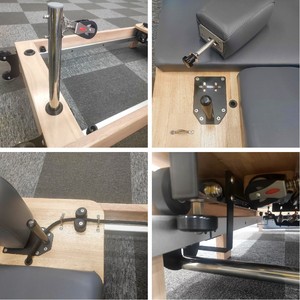 Jereathy Estera de Pilates Multiusos Ajustable con Resortes Metálicos Duraderos, Nueva, Plegable, Portátil, de Roble, para Equilibrio Corporal en Casa y Estudio - Product Image 3