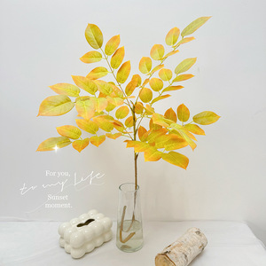 Plante verte artificielle Meiyu Craft Flower Factory, 30cm-100cm, tige unique, décoration d'intérieur, ornement de salon - Product Image 3