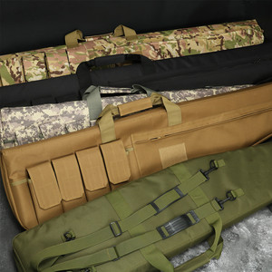 Sac à dos double de 46 pouces, étui long épais et souple, sac tactique portable pour armes à feu, pour le <span class=keywords><strong>tir</strong></span>, la chasse, le stockage et le <span class=keywords><strong>transport</strong></span> - Product Image 1