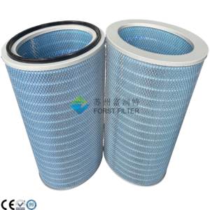 प्रतिस्थापन औद्योगिक वायु फ़िल्टर धूल फ्यूम धुंध कलेक्टर ओवल फिल्टर कारतूस - Product Image 3