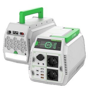 Camping al aire libre litio 500Wh generador portátil Solar 600W AC 15W carga inalámbrica múltiple AC USB DC estación de energía Solar - Product Image 1