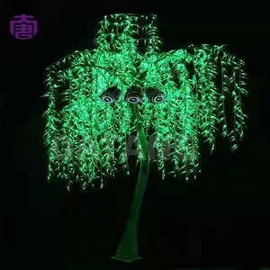 Guirnaldas de Luces LED Elegantes con Forma de Árbol de Sauce para Decoración Navideña en Interiores/Exteriores, Resistentes al Agua IP65, Personalizables - Product Image 4