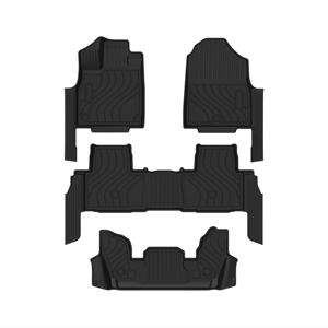 Tapis <span class=keywords><strong>de</strong></span> sol 3D en TPE pour Honda Pilot 7 places 2025, ensemble complet avec protection des seuils <span class=keywords><strong>de</strong></span> <span class=keywords><strong>porte</strong></span>, version Amérique du Nord - Product Image 1