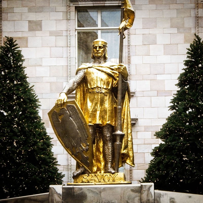 中世騎士ブロンズ像置物 中世騎士ブロンズ像置物