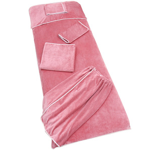 Beauty Salon Set 6-Piece <strong>Spa</strong> <strong>Facial</strong> <strong>Towels</strong> Beauty Lying <strong>Towel</strong> With Embroider Logo - Product Image 1