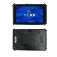 Tablette robuste de 8 pouces IP67 Intel N5100 Ubuntu 22.04 Linux, 8 Go 128 Go 500 Nits Écran IPS HD GPS WiFi BT Type-C HDMI PC industriel