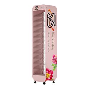 Expositor Giratorio Personalizado para Cosméticos, con Recubrimiento en Polvo, de Hierro, Multinivel, para <span class=keywords><strong>Tiendas</strong></span> Minoristas, Salones de Belleza, Supermercados, <span class=keywords><strong>Tiendas</strong></span> de Cuidado de la Piel - Product Image 3