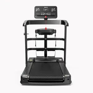 YUNAPO Fitness Exercise Mechanical Electric Treadmill Commercial Home Treadmill Running Machine With Screen Vibration Function