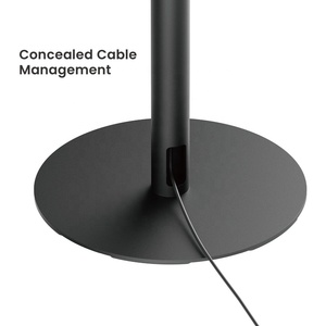Paire de supports de sol pour haut-parleurs noirs réglables en hauteur pour Sonos Era 100 & 300 Audio - Product Image 3