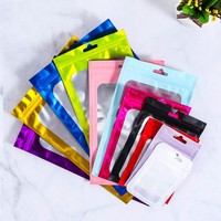 Bolsas de Plástico Mylar con Cierre Zip, Impresión Digital Personalizada, Reutilizables, Color Negro Mate, para Dulces, Frutos Secos y Alimentos, 3.5 G
