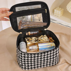 Huaxin ouvert Type grande capacité sac de maquillage Portable Portable Portable toilette sac de rangement voyage étanche trousse de toilette - Product Image 2