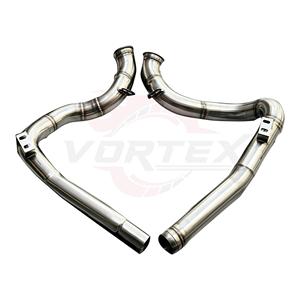 Sistema de Escape Completo Vortex de Acero Inoxidable para Mercedes AMG GTS GT 4.0T con Silenciador Transversal con Válvulas y Tubo Intermedio en H - Product Image 5