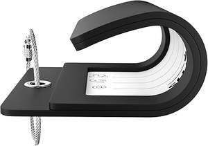 Accessoires de voyage Valise Nom Étiquettes Titulaire Noir Vert Orange Shacke InitialFully Pliable Boucle En Acier Inoxydable Étiquette De <span class=keywords><strong>Bagage</strong></span> - Product Image 6