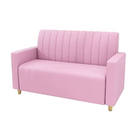 Combinaison Table-Chaise de Restaurant Commercial Personnalisable, Design Moderne, Construction en Bois Durable, Rose, pour Cafés et Fast-Food