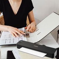 Imprimante portable sans fil P832, mini imprimante sans encre, transfert 300 dpi, aspiration automatique du papier, mini imprimante portable A4