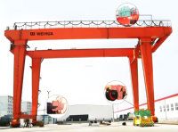 Weihua type MG-U robuste 10 tonnes 25 tonnes 30T 50 tonnes 80 tonnes 120 tonnes grue à portique électrique à double poutre utiliser le contrôle de la cabine en extérieur
