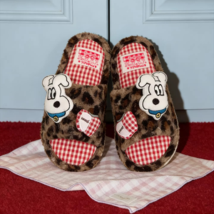 XIXITIAO Pantuflas de Dibujos Animados para Todas las Estaciones, Pantuflas de Felpa Suave Antideslizantes, Ligeras con Suela de EVA, para Mujeres y Hombres, para Interiores - Product Image 5