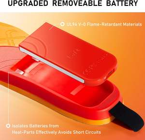 APP Controlado 5000mAh Recarregável Palmilhas Aquecidas Sports Entertainment Foot Warmer para Homens Mulheres para Caça Trabalho ao Ar Livre - Product Image 3