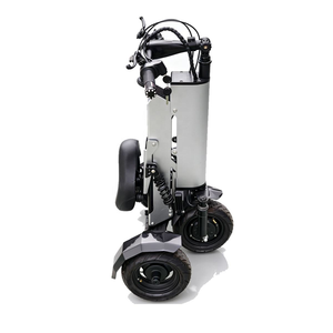 Nuevo Scooter Eléctrico Plegable de 3 Ruedas con Motor sin Escobillas LED, Aluminio Resistente, Baja Velocidad, Triciclo Eléctrico Compacto, Alcance de 25-30 km, 150 kg - Product Image 2