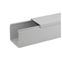 Goulotte de câblage en PVC 10x10mm de haute qualité, écologique, vente en gros d'usine, avec échantillon gratuit