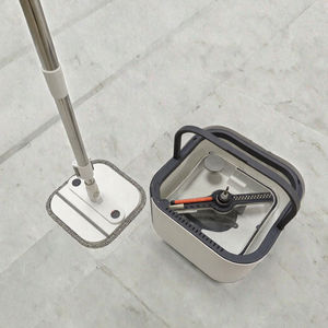 Ensemble de serpillière rotative BENHENG avec seau de séparation de la saleté, plateau pliable, utilisation sans les mains, essorage automatique, pour la maison, explosions russes - Product Image 6