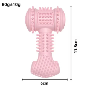 Jouets à mâcher dentaires pour chiens, bâtonnets de nettoyage des dents, jouets à jeter pour l'extérieur, pour le jeu autonome et la stimulation des dents - Product Image 2