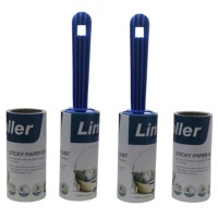 Household Coach Teppich Kleidung Reinigungs handbuch Sticky Lint Roller mit Klebe papier
