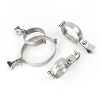 Collier de suspension articulé de haute qualité DN125 pour tuyaux PVC, collier de suspension articulé pour tuyaux de chauffage, ventilation et climatisation (HVAC) et plomberie