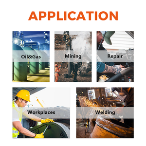 Mùa đông HI VIS an toàn đường bộ làm việc Áo khoác khả năng hiển thị cao xây dựng phản chiếu an ninh nhiều túi làm bằng polyester - Product Image 4