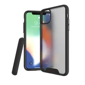 2019最新设计，适用于iPhone 11 Pro (5.8) 的哑光饰面软TPU保护性背壳