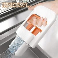 Vente chaude Mini vadrouille de bureau pliable pour le nettoyage de la cuisine Mini vadrouille Portable auto-pressant humide sec Mini vadrouilles éponge ménagères
