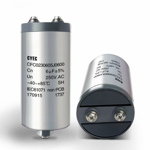 קבל פוליפרופילן מתח גבוה Chunyuan CFC 6uF 250V לממיר מתח DC לאחסון אנרגיה - Product Image 3