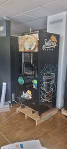 Máquina expendedora de café espresso de grado comercial totalmente automática Sadia Arabia OEM, con caldera de acero inoxidable y programable. - Product Image 5