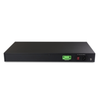 Switch Ethernet Fibre Géré pour Entreprises avec 4 Emplacements SFP+ 1G/10G et 24 Ports PoE 10/100/1000Base-TX L3