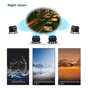 10.1 pollici 1080p HD Full <span class=keywords><strong>Color</strong></span> visione notturna fotocamera impermeabile Loop registrazione 4 canali DVR - Product Image 2