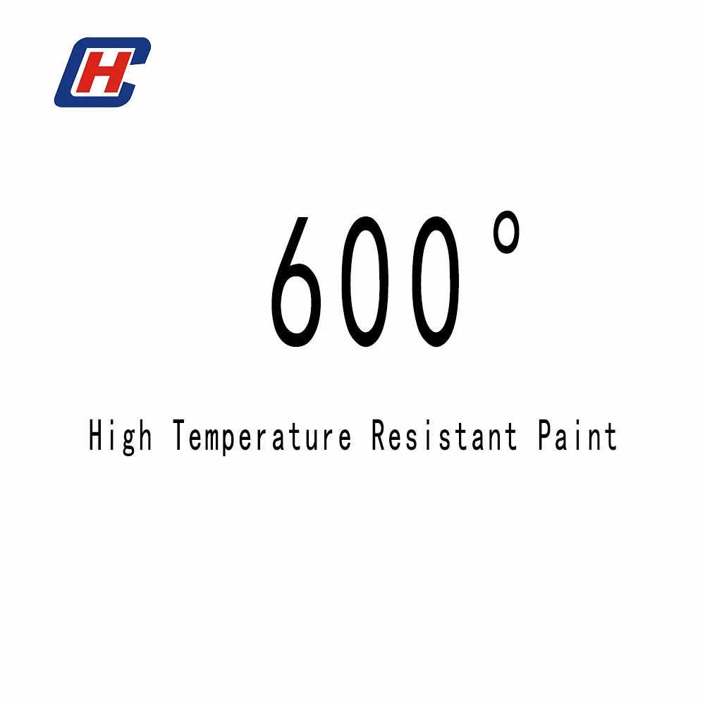 Pintura resistente al calor, pintura resistente al calor, silicona orgánica de 600 grados, revestimiento de pintura de alta temperatura