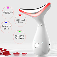 Appareil de beauté pour le visage et le cou, thérapie par lumière rouge Kks, masseur facial, équipement de beauté pour usage domestique