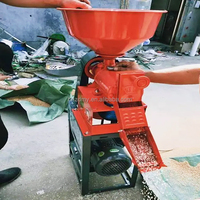 Nouvelle décortiqueuse de riz électrique domestique à moteur haute performance pour céréales et légumineuses