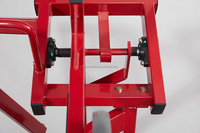Tmax H46 Appareil de musculation commercial à charge libre en acier Q235 avec revêtement électrostatique en poudre double couche Iso-latéral