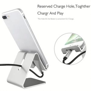 Aluminium Mobile <b>Phone</b> Holder Stand for <b>Phone</b> 16 Pro Max Desk Tablet Holder Universal <b>Table</b> Cell <b>Phone</b> Stand - Product Image 4