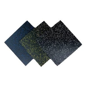 Dalles en <span class=keywords><strong>caoutchouc</strong></span> résistantes aux chocs 500x500x25mm pour sols de salle de sport et de fitness - Product Image 3