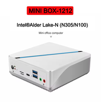 Nuevo Mini PC industrial con Win/Linux Alder Lake 6 Poe Gpio Mini PC sin ventilador
