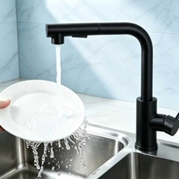 Robinet de cuisine monocommande en acier inoxydable 304, personnalisable, avec douchette extractible, eau chaude et froide, certifié CUPC, pour évier de cuisine – Fournisseur d'usine