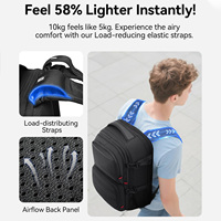 Mochila de Viaje Simple y de Gran Capacidad, Personalizable/OEM, Multifuncional, Impermeable, para Computadora, para Negocios y Desplazamientos Diarios
