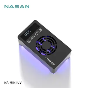 NASAN NA-MINI UV Curing Lamp Fast Curing Light for Mobile Phone Motherboard PCB LCD UV Glue Curing Repair Lamp Tool