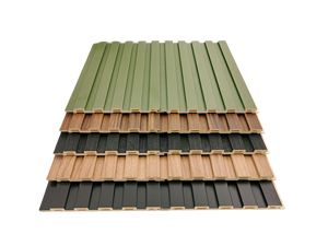 Panneau mural d'intérieur moderne avec <span class=keywords><strong>fibre</strong></span> <span class=keywords><strong>de</strong></span> bambou et revêtement PVC Revêtement mural cannelé étanche en WPC pour le salon - Product Image 6