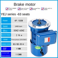Moteur asynchrone triphasé à frein électromagnétique GB, bobine en cuivre pur, frein à coupure de courant vertical/horizontal, moteur inverseur