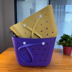 Borse <span class=keywords><strong>da</strong></span> Spiaggia Impermeabili per Donna, Grandi Borse Estive in Silicone EVA Personalizzate, Vendita all'Ingrosso - Product Image 4